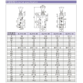 ESP pneumático 4L série 5/2 maneira push pull válvulas